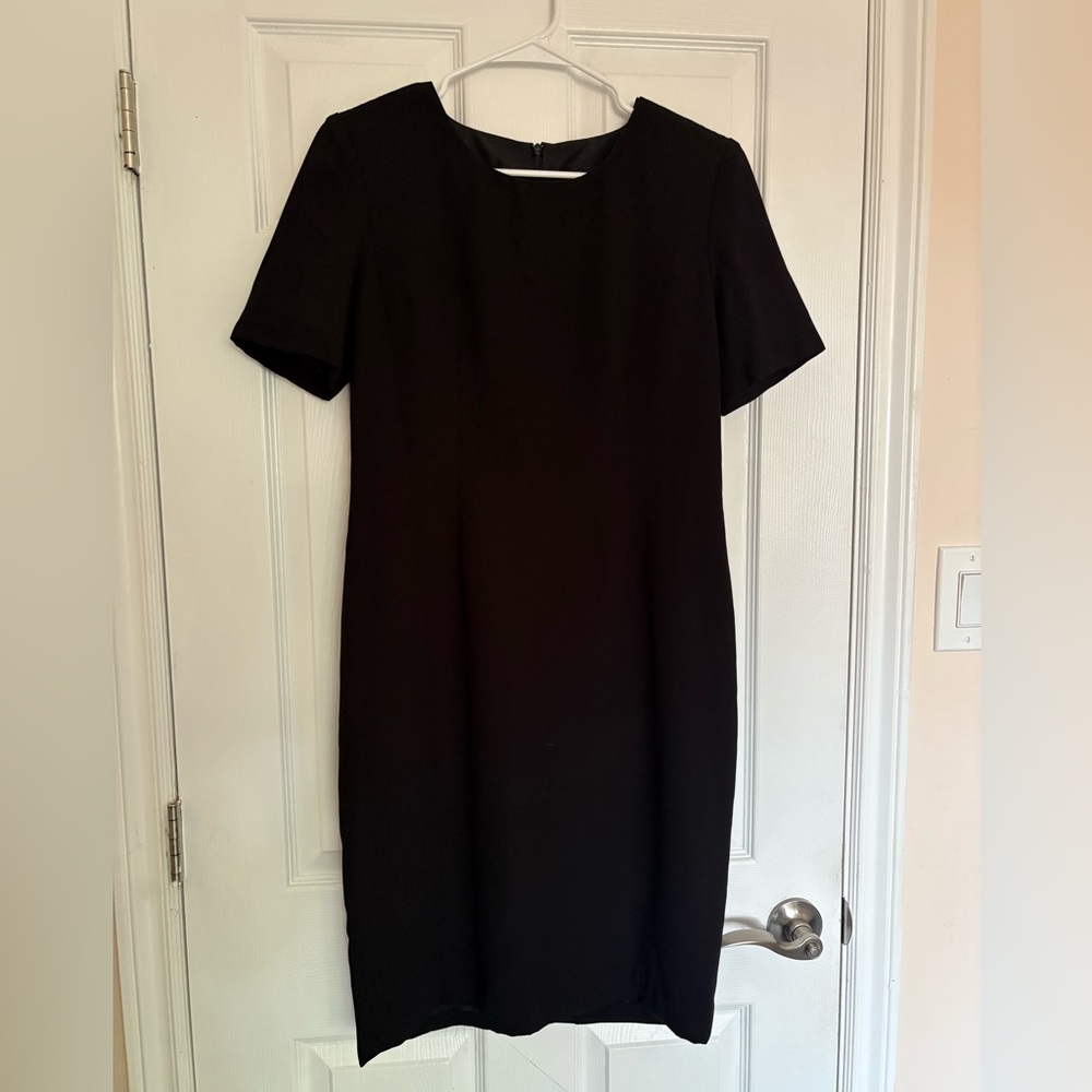 Braemar Chic Black Midi Dress